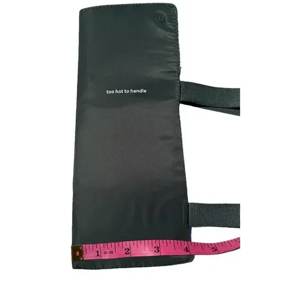 Lululemon Too Hot To Handle Flat Curling Iron Cover Sleeve Olive Green NWOT - Picture 7 of 7